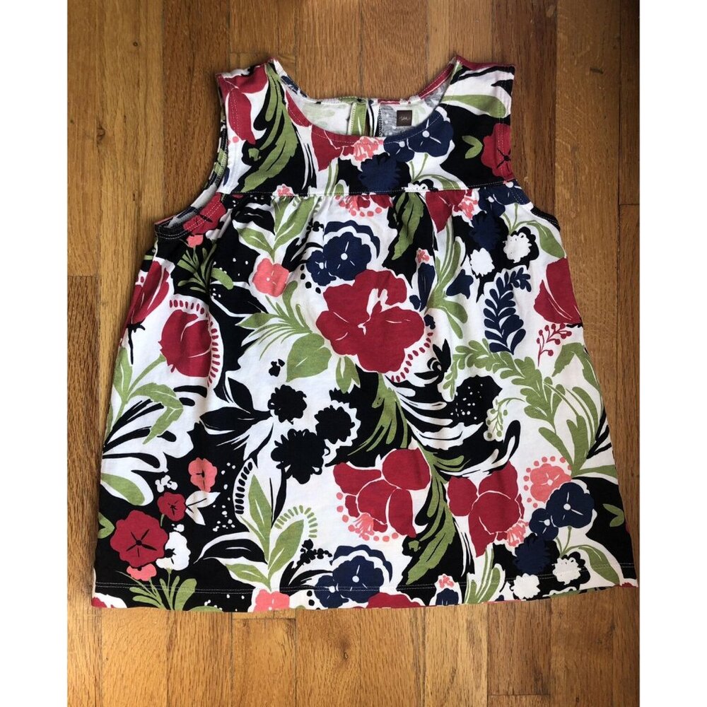 Tea  Floral Tank Large 8/10